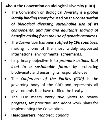India’s 7th National Report to the Convention on Biological Diversity (CBD)