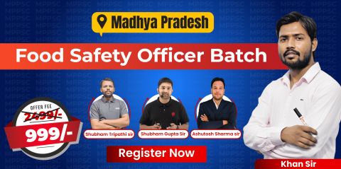 MPPSC Food Safety Batch 2025