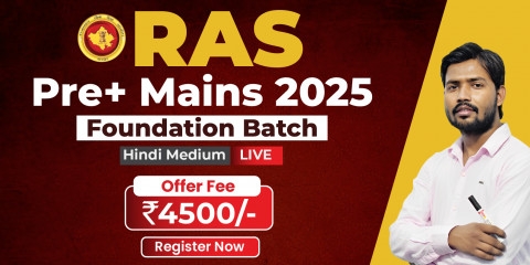 RAS (Pre+Mains) Foundation Batch 2025