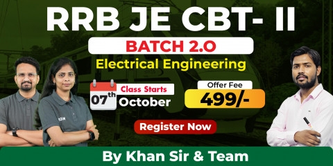 RRB JE CBT-II (Electrical) Batch 2.0