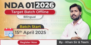 NDA 01-2026 Target Batch Offline Dehradun