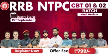 RRB NTPC (CBT 01 & 02) Batch