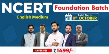 NCERT Foundation Batch (English Medium)