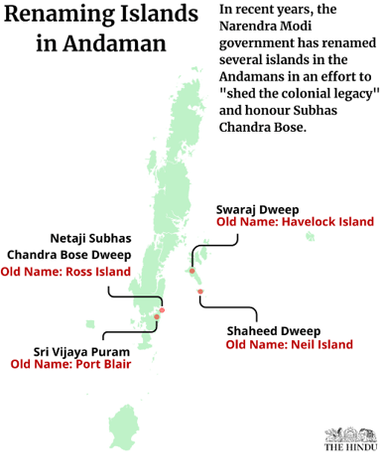 Port Blair Renamed as Sri Vijaya Puram