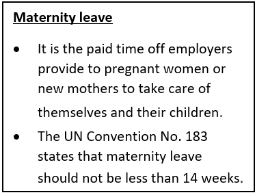 Maternity leaves to Sex Workers