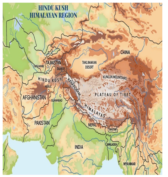 Glacial origin floods in Hindukush