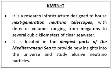 Underwater Telescopes to Detect ‘Ghost Particles’