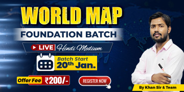 World Map 2026 By Khan Sir